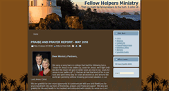 Desktop Screenshot of fellowhelpersministry.org